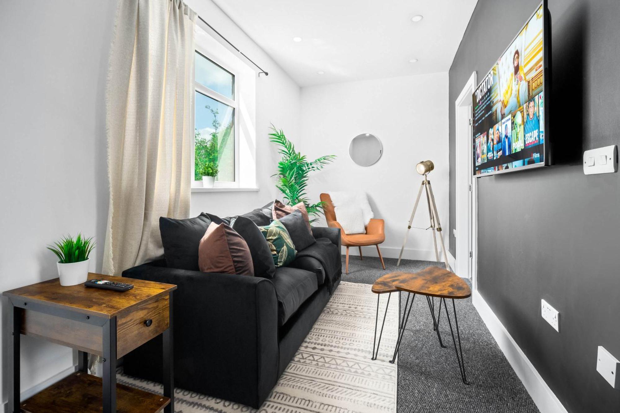 Luxe Apartment - Rowley Regis - Parking - Top Rated - Netflix - Wifi - 49Bg Cradley Heath Kültér fotó